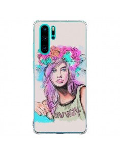Coque Huawei P30 Pro Femme Mannequin Barbara Palvin -...