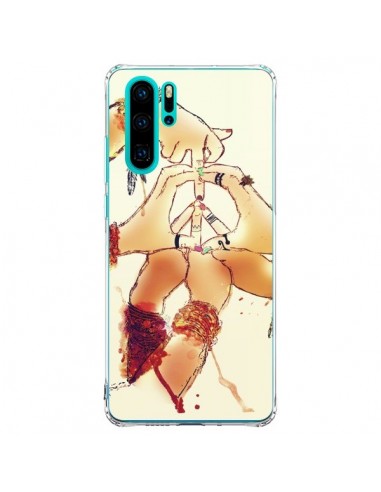 Coque Huawei P30 Pro Peace and Love - Sara Eshak