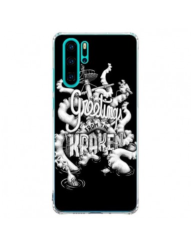 Coque Huawei P30 Pro Greetings from the kraken Tentacules Poulpe - Senor Octopus