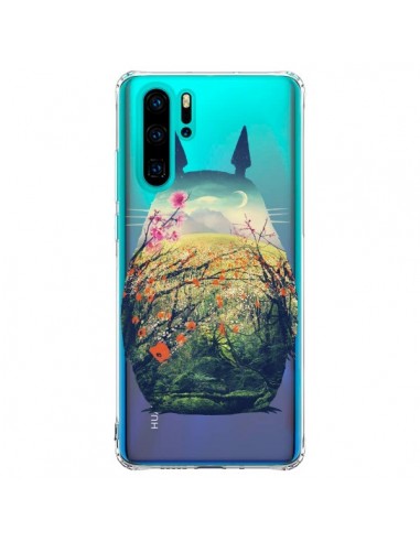 Coque Huawei P30 Pro Totoro Manga Comics Transparente - Victor Vercesi