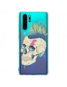 Coque Huawei P30 Pro Tête de Mort Crane Punk Transparente...