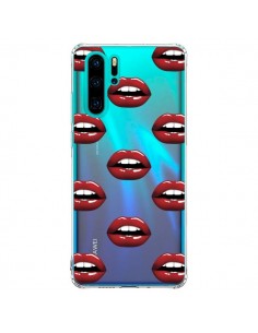 Coque Huawei P30 Pro Lèvres Rouges Lips Transparente -...