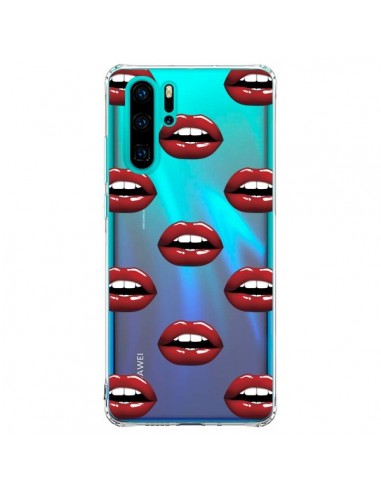 Coque Huawei P30 Pro Lèvres Rouges Lips Transparente - Yohan B.