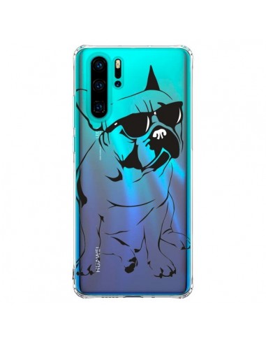 Coque Huawei P30 Pro Chien Bulldog Dog Transparente - Yohan B.