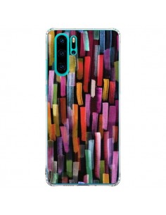 Coque Huawei P30 Pro Colorful Brushstrokes Black - Ninola...