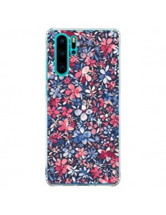 Coque Huawei P30 Pro Colorful Little Flowers Navy -...