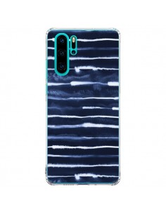 Coque Huawei P30 Pro Electric Lines Navy - Ninola Design