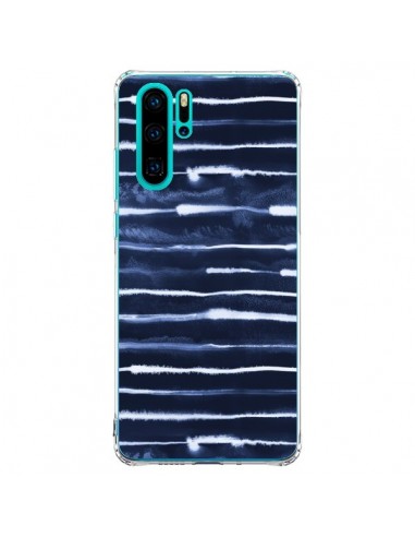 Coque Huawei P30 Pro Electric Lines Navy - Ninola Design