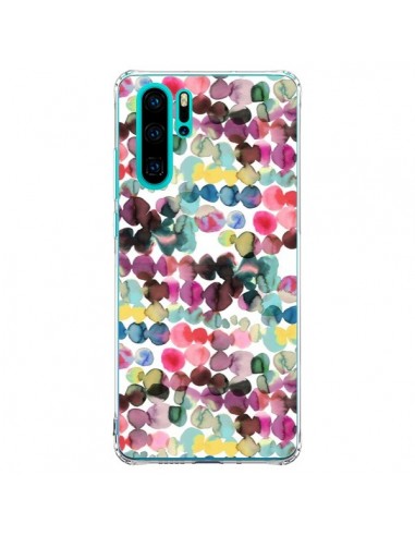 Coque Huawei P30 Pro Gradient Tropical Color Lines - Ninola Design