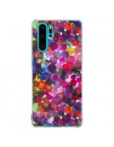 Coque Huawei P30 Pro Moody Geometry Rustic Brown - Ninola Design