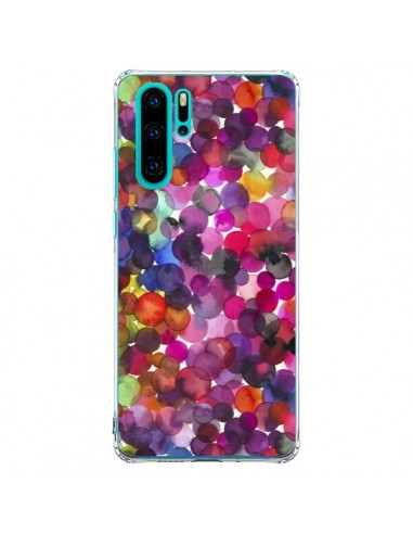 Coque Huawei P30 Pro Moody Geometry Rustic Brown - Ninola Design