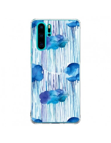 Coque Huawei P30 Pro Rain Stitches Neon - Ninola Design