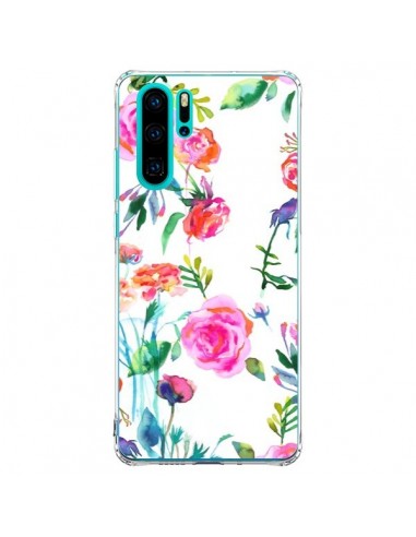 Coque Huawei P30 Pro Raining Clouds Blue - Ninola Design