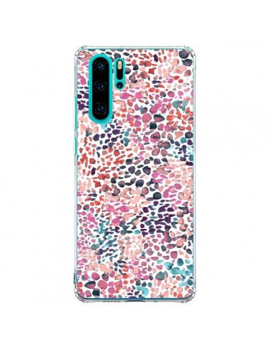 Coque Huawei P30 Pro Soft Nautical Watercolor Lines - Ninola Design