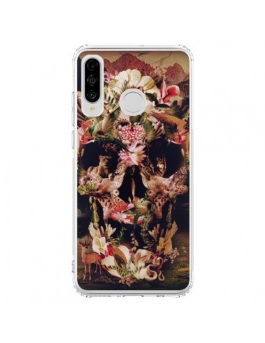 Coque Huawei P30 Lite Jungle Skull Tête de Mort - Ali Gulec