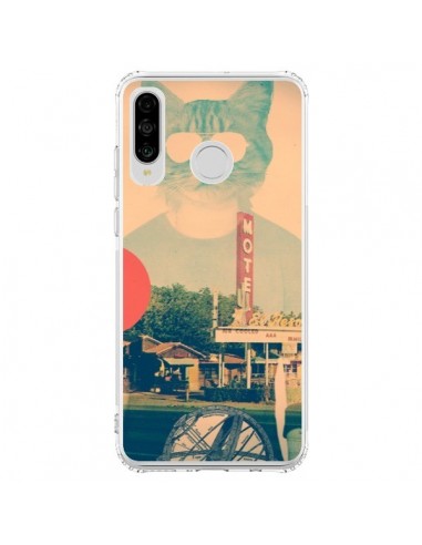 Coque Huawei P30 Lite Chat Fashion The Cat - Ali Gulec