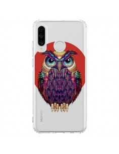 Coque Huawei P30 Lite Chouette Hibou Owl Transparente -...