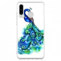 Coque Huawei P30 Lite Paon Multicolore - Annya Kai
