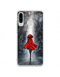 Coque Huawei P30 Lite Le Petit Chaperon Rouge Bois -...