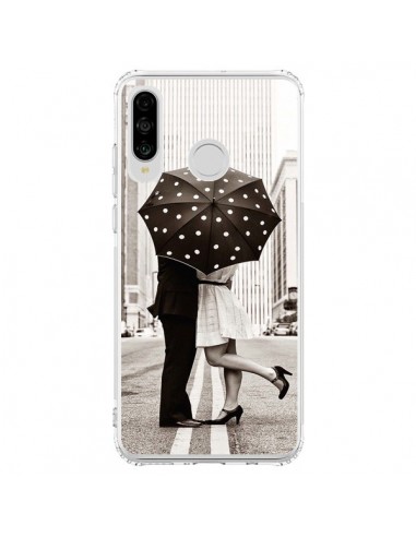 Coque Huawei P30 Lite Secret under Umbrella Amour Couple Love - Asano Yamazaki