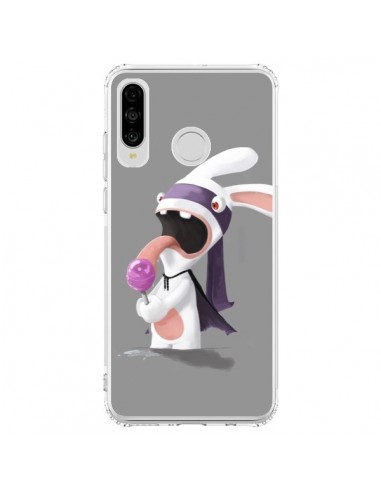 Coque Huawei P30 Lite Lapin Crétin Sucette - Bertrand Carriere