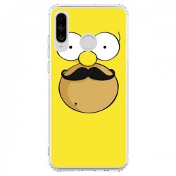Coque Huawei P30 Lite Homer Movember Moustache Simpsons -...