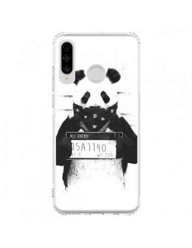 Coque Huawei P30 Lite Bad Panda Prison - Balazs Solti