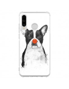 Coque Huawei P30 Lite Clown Bulldog Chien Dog - Balazs Solti