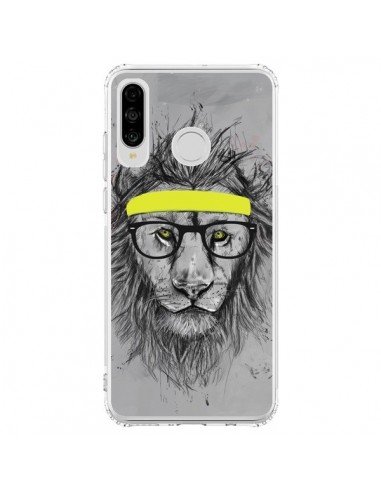 Coque Huawei P30 Lite Hipster Lion - Balazs Solti