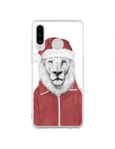 Coque Huawei P30 Lite Santa Lion Père Noel - Balazs Solti