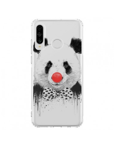 Coque Huawei P30 Lite Clown Panda Transparente - Balazs Solti