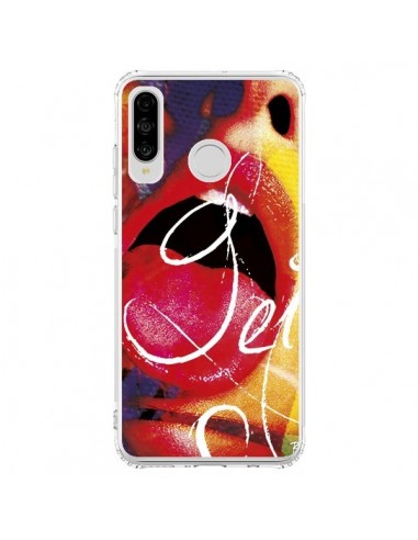 Coque Huawei P30 Lite Get Bouche Sexy - Brozart