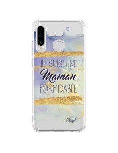 Coque Huawei P30 Lite Je suis une Maman Formidable Violet...