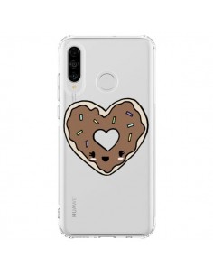 Coque Huawei P30 Lite Donuts Heart Coeur Chocolat...