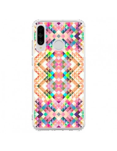 Coque Huawei P30 Lite Wild Colors Azteque - Danny Ivan