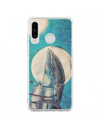 Coque Huawei P30 Lite Baleine Whale Voyage Journey - Eric Fan