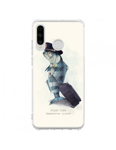 Coque Huawei P30 Lite The Pilot Fish Poisson Pilote - Eric Fan