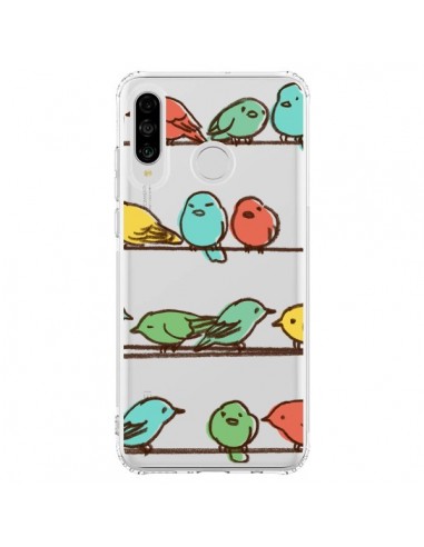 Coque Huawei P30 Lite Oiseaux Birds Transparente - Eric Fan