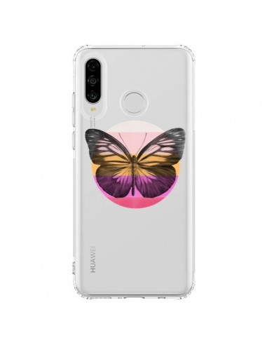 Coque Huawei P30 Lite Papillon Butterfly Transparente - Eric Fan