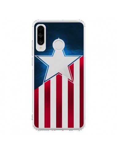 Coque Huawei P30 Lite Captain America - Eleaxart