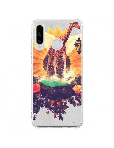 Coque Huawei P30 Lite Girafflower Girafe - Eleaxart