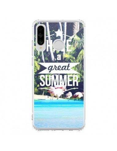 Coque Huawei P30 Lite Have a Great Summer Eté - Eleaxart