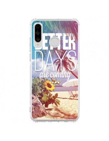 Coque Huawei P30 Lite Better Days _té - Eleaxart