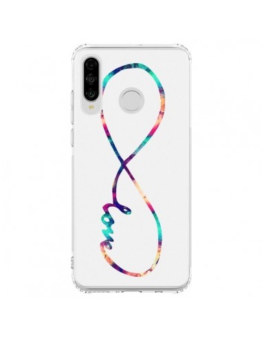 Coque Huawei P30 Lite Love Forever Infini Couleur - Eleaxart