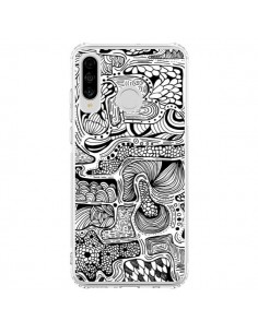 Coque Huawei P30 Lite Reflejo Reflet Noir et Blanc -...