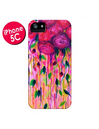 Coque Roses Rouges pour iPhone 5C - Ebi Emporium