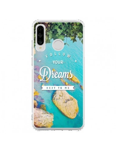 Coque Huawei P30 Lite Follow your dreams Suis tes rêves Islands - Eleaxart