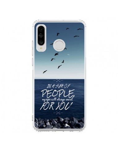 Coque Huawei P30 Lite Sea Mer Plage - Eleaxart