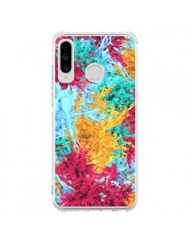 Coque Huawei P30 Lite Splashes Peintures - Eleaxart