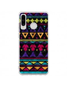 Coque Huawei P30 Lite Triangles Pattern Azteque - Eleaxart